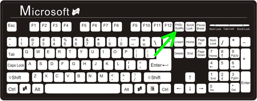 how to print screen on mac with windows keyboard